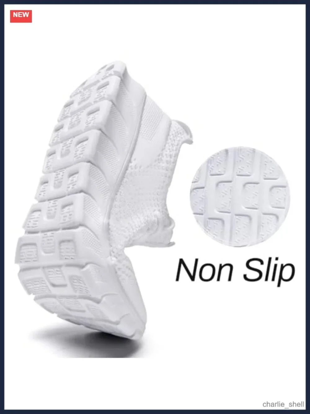 Men's Lightweight Breathable Mesh Athletic Running Tennis Sneakers